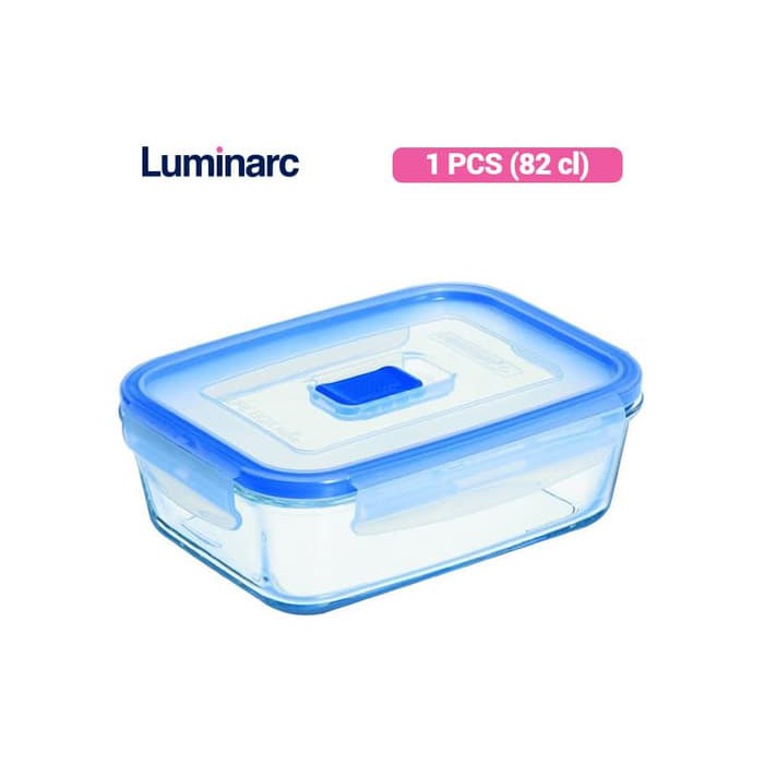 Luminarc Penyimpan Makanan PureBox Active Rect 82 / pcs J4716