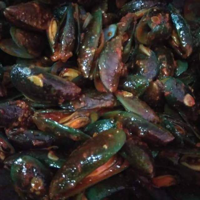 

Kerang seafood pedas manis