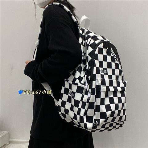 ✺○Sera Jepang Harajuku Perkakas Ransel Pria Versi Korea Gadis Siswa Sekolahnya Gaya Hong Kong Retro Ransel Kapasitas Besar