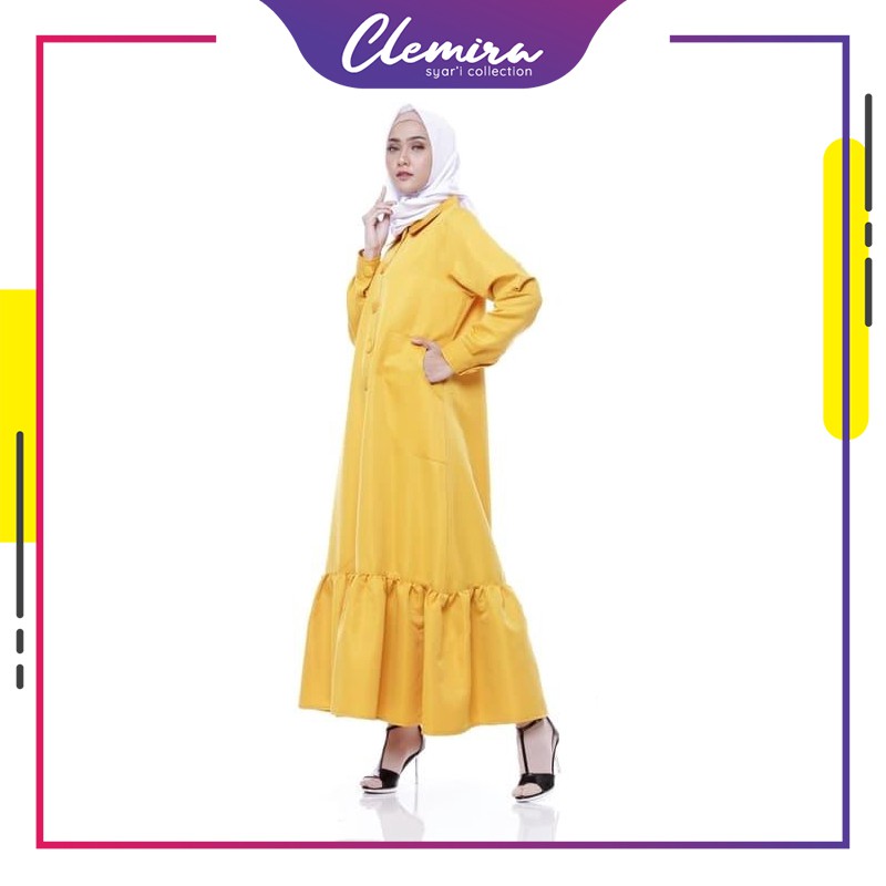 Crown Maxi | Dress Muslim Wanita | Clemira TZ003DS