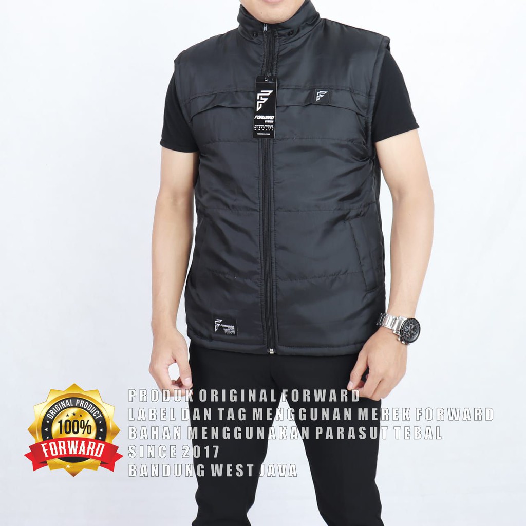 Jaket Rompi Forward  Perasut Bodyvest Pria Vest Motor Bikers Murah Casual Outdoor Adventure Premium