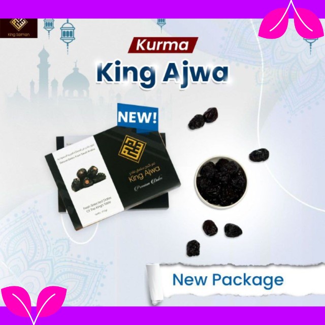 

Kurma Ajwa king Salman Original Premium Dates [ bisa GOJEK ]