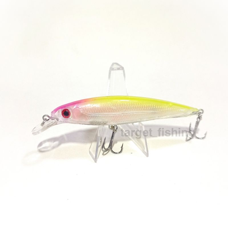 Minnow Floating Rattle 10cm 14gr - Umpan Casting Toman &amp; Barramundi