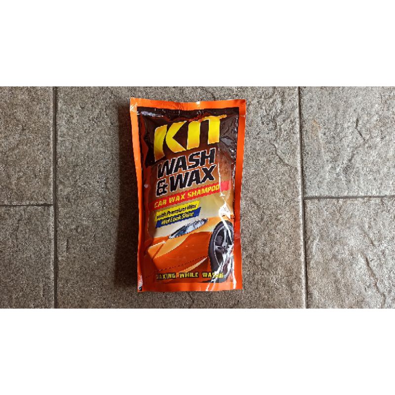 KIT Wash &amp; Wax Pouch 720ml murah