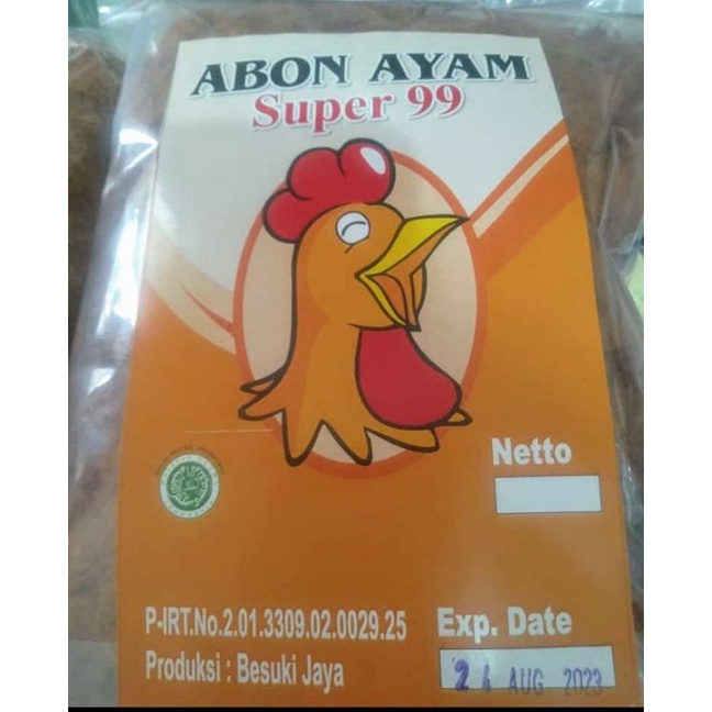 

Abon Daging Ayam 250gr