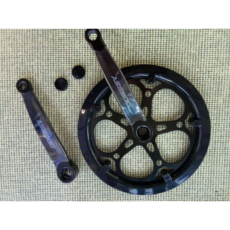 CRANK / GIR DEPAN SINGLE 52T SEPEDA LIPAT MINION FIXIE DLL