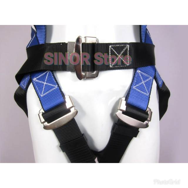 Full Body Harness Double Big Hook ECOFIT Plus Tali Dada  Safety GOSAVE Original