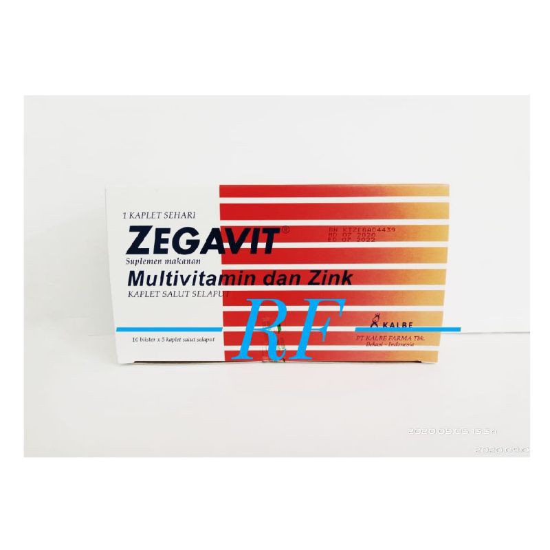 Zegavit Caplet isi 50 (Kalbe Farma)