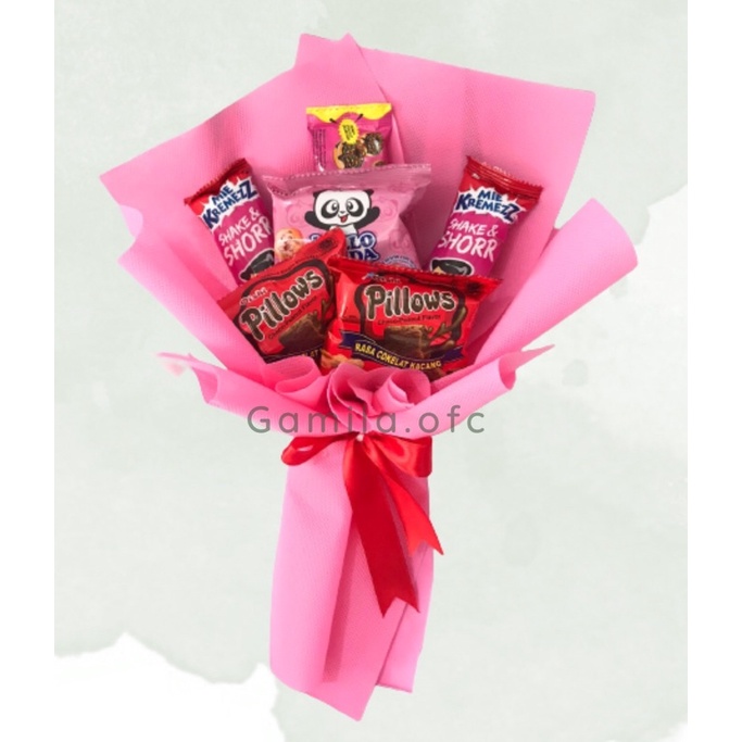 

(Bucket Snack 10 K) Buket Mini Bucket Snack buket wisuda buket jajanan buket Sempro hadiah ulang tahun