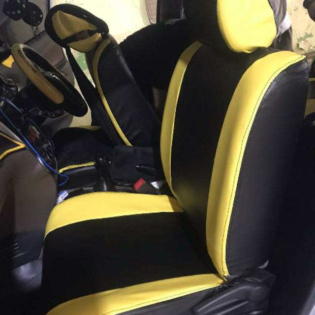 Full seat sarung/cover jok mobil Avanza/xenia air bag 2013-2015