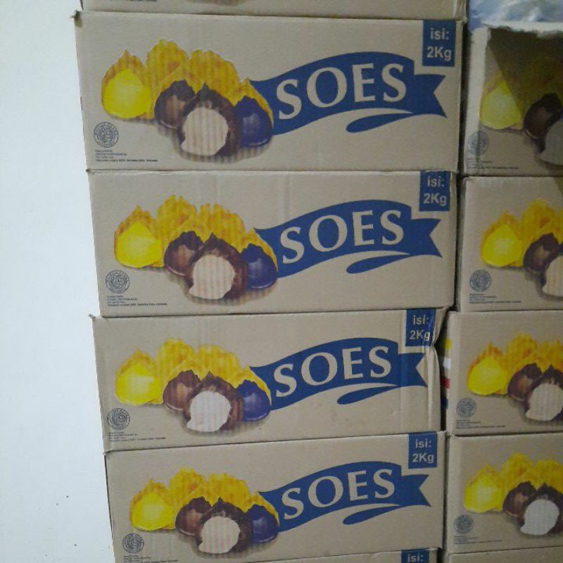 

soes coklat kering