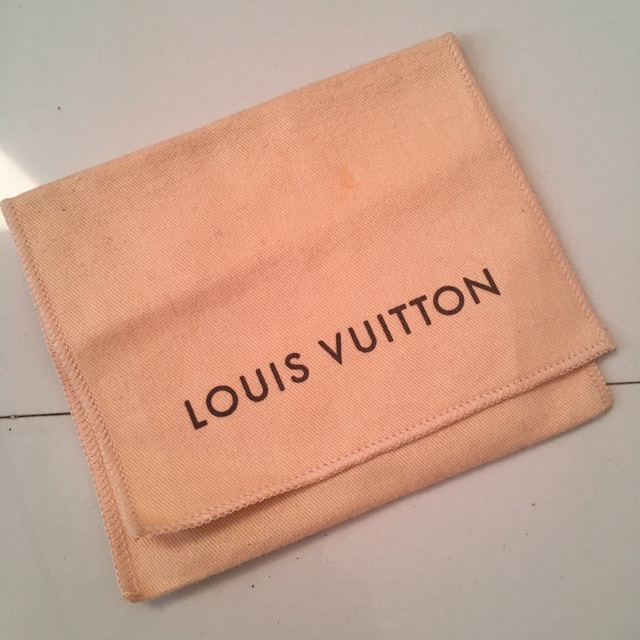 Dustbag Original LV untuk Dompet Lipat