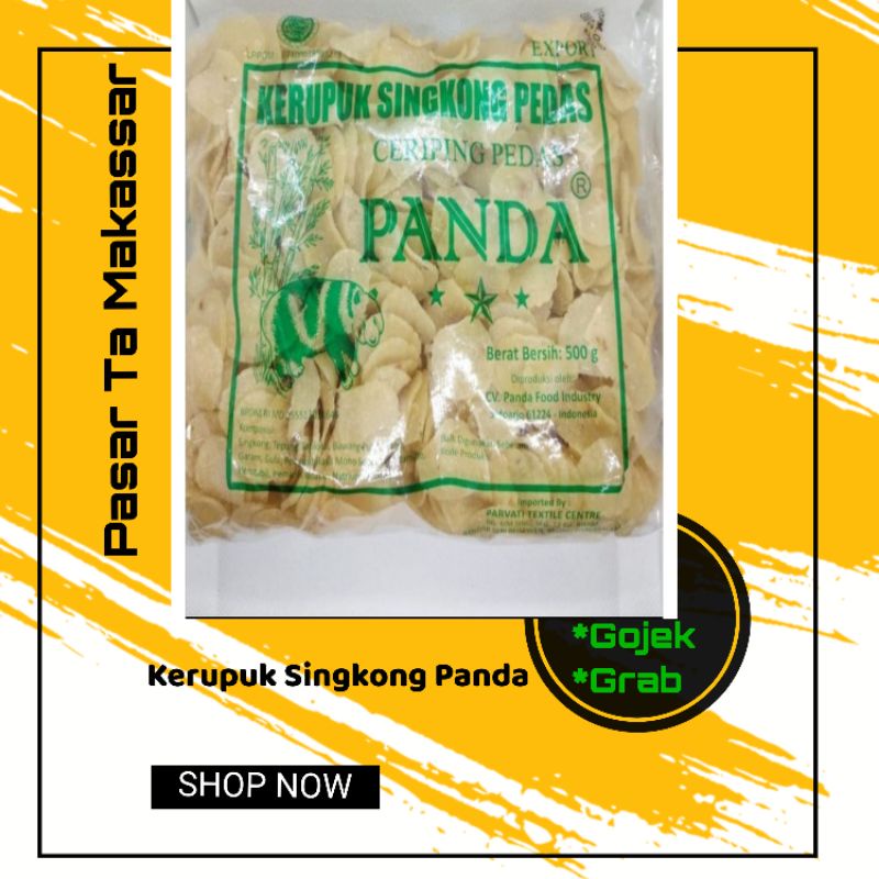 

Kerupuk Singkong Panda