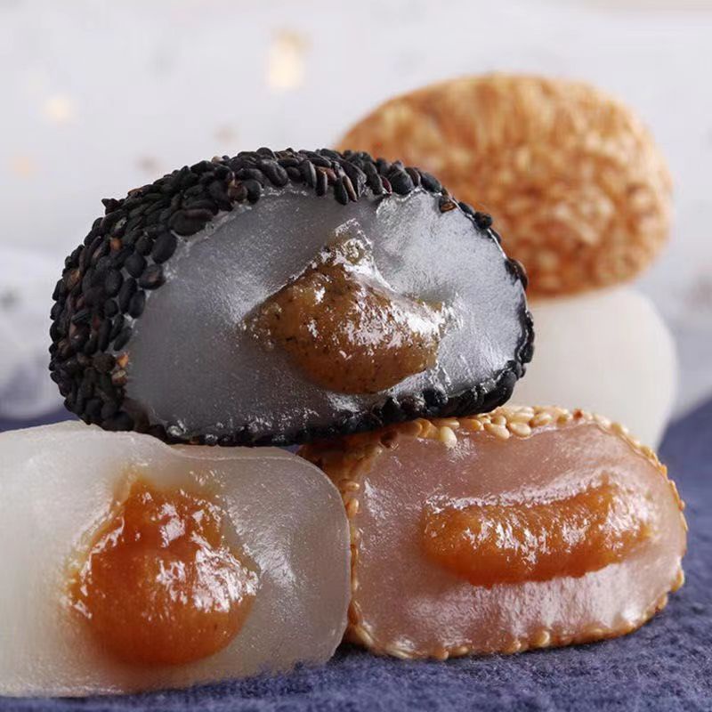 (HALAL)1 biji 干吃汤圆糯米糍粑 Mochi RuoMiCiBa Import