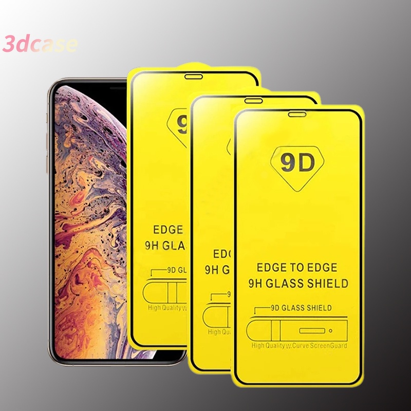 9D Screen Protector Realme C25 C21 C20 C15 C12 C11 2021 5 5S 5i 6i C17 7 7i C1 C2 C3 C3i C25S C20A 20 PRO Realme Narzo 20 10 10A 20A 30A  9D HD Tempered Glass Full Screen Coverage