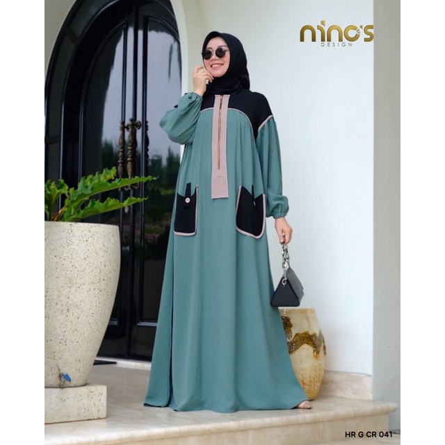 WAJIB DIBELI GAMIS NINOS TERBARU BAJU PAKAIAN GAMIS MAXY DRESS MIDI TUNIK BLOUSE ORIGINAL BRANDED DL