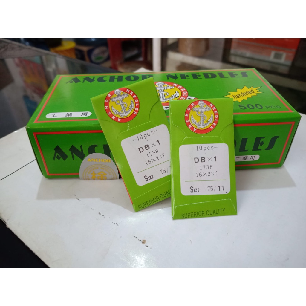 Jarum Mesin Jahit Anchor/f storng/ sogawa DB x 1 75/11 85/13 per box (500 pcs)
