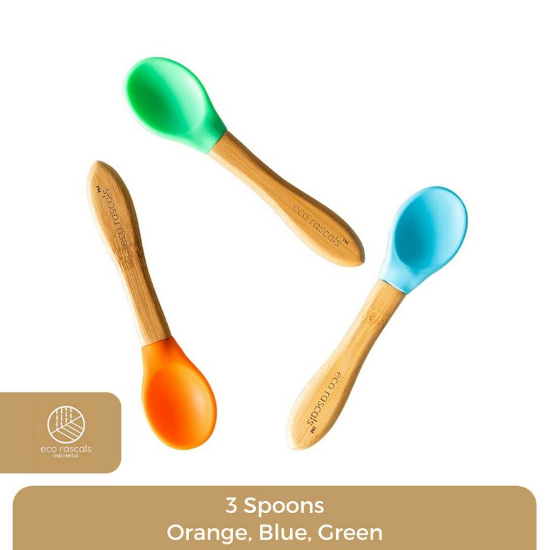 Eco Rascals Bamboo Spoon Set