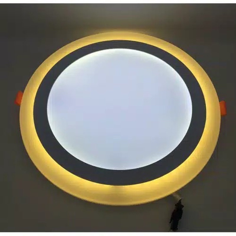 Downlight 2 Warna ACE Lampu led panel bulat / petak 2 Warna Downlight SNI 3+3w 6+3w 12+4w 18+6w