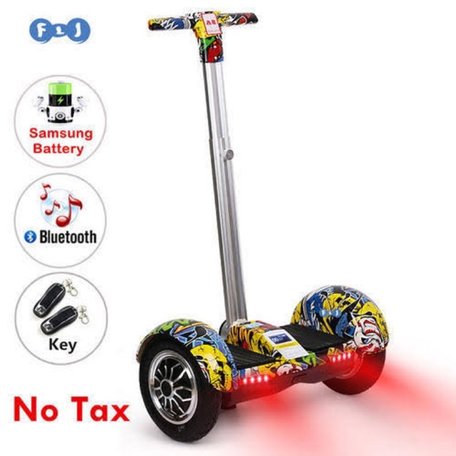 ￼Mini Segway 10 Inch - Hoverboard Smart Balance Wheel with Bluetooth Speaker A8 Scooter Electric