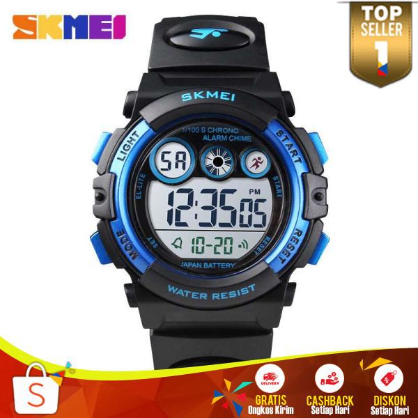 SKMEI Kids Jam Tangan Sporty Anak JT 82 Jam Olahraga Lucu Berkualitas Penutup Stainless Anti Air