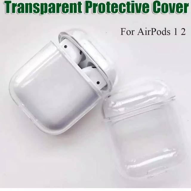 SOFT case Clear Transparan Apple Airpods 1 2 PRO Airpods 3 2021 case casing cover airpod