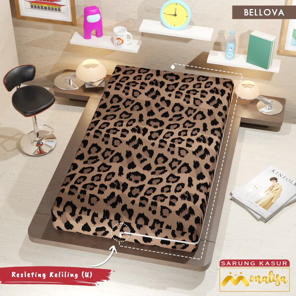 Monalisa Premium Sarung kasur Uk 90/100/120 T 15/20 - Bellova