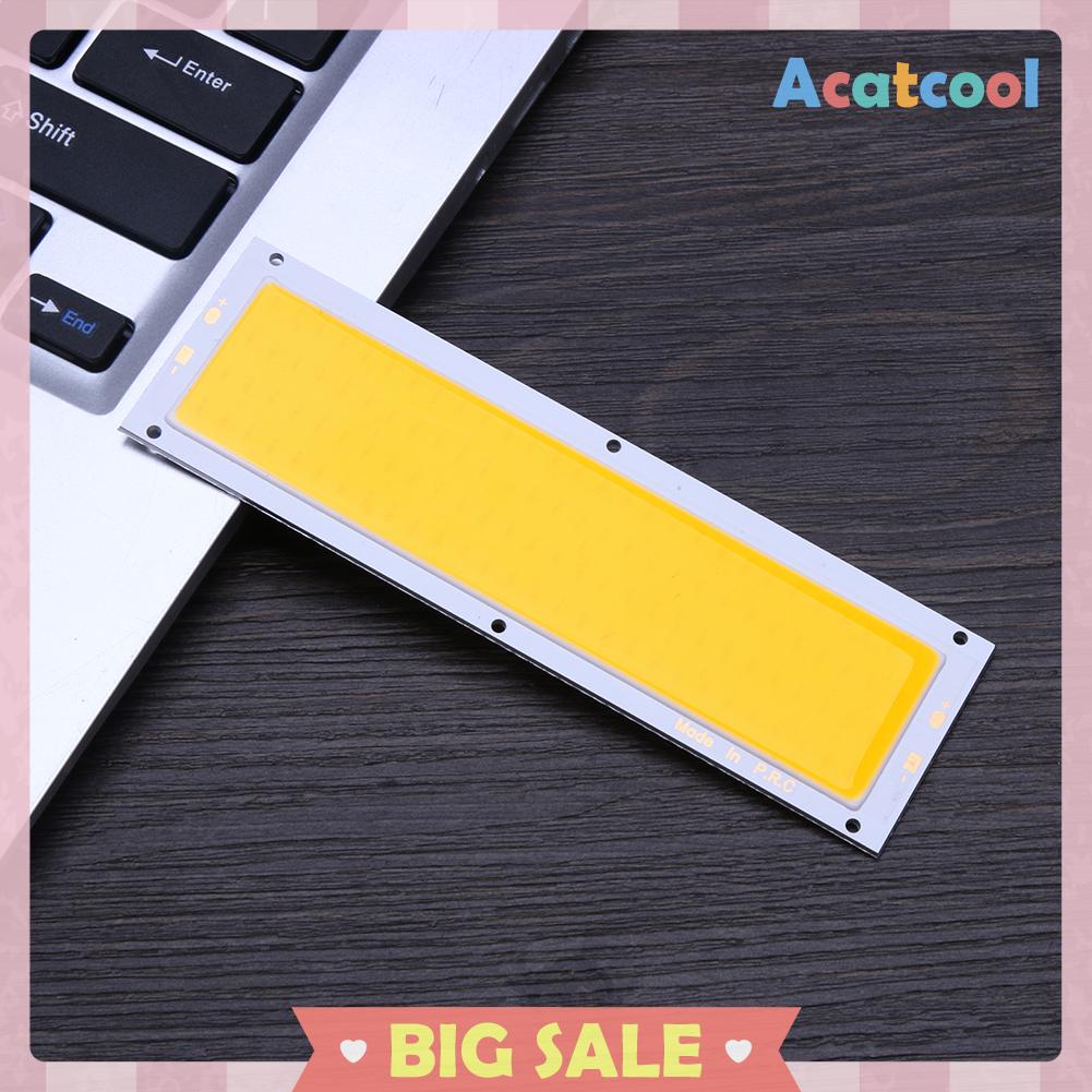 Lampu Strip Led Cob 12v 10w Ukuran 120x36mm Warna Warm White