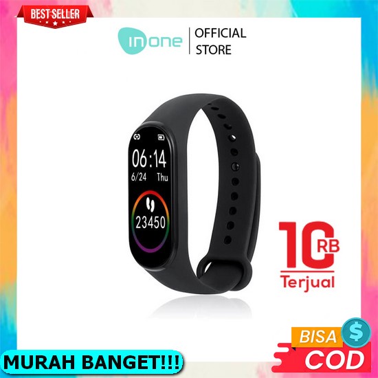 Jam Tangan Smartwatch Dengan Layar Sentuh Untuk Android Ponsel - Midi Id Inone Smartband  Bracelet B