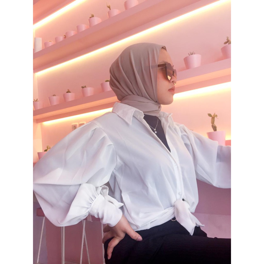 BLOUSE ALLSIZE/ BlOUSE BALON/ BLOUSE LEMBUT/ ATASAN WANITA/ TOP KOREA/ BAJU KOREA/ATASAN KOREA