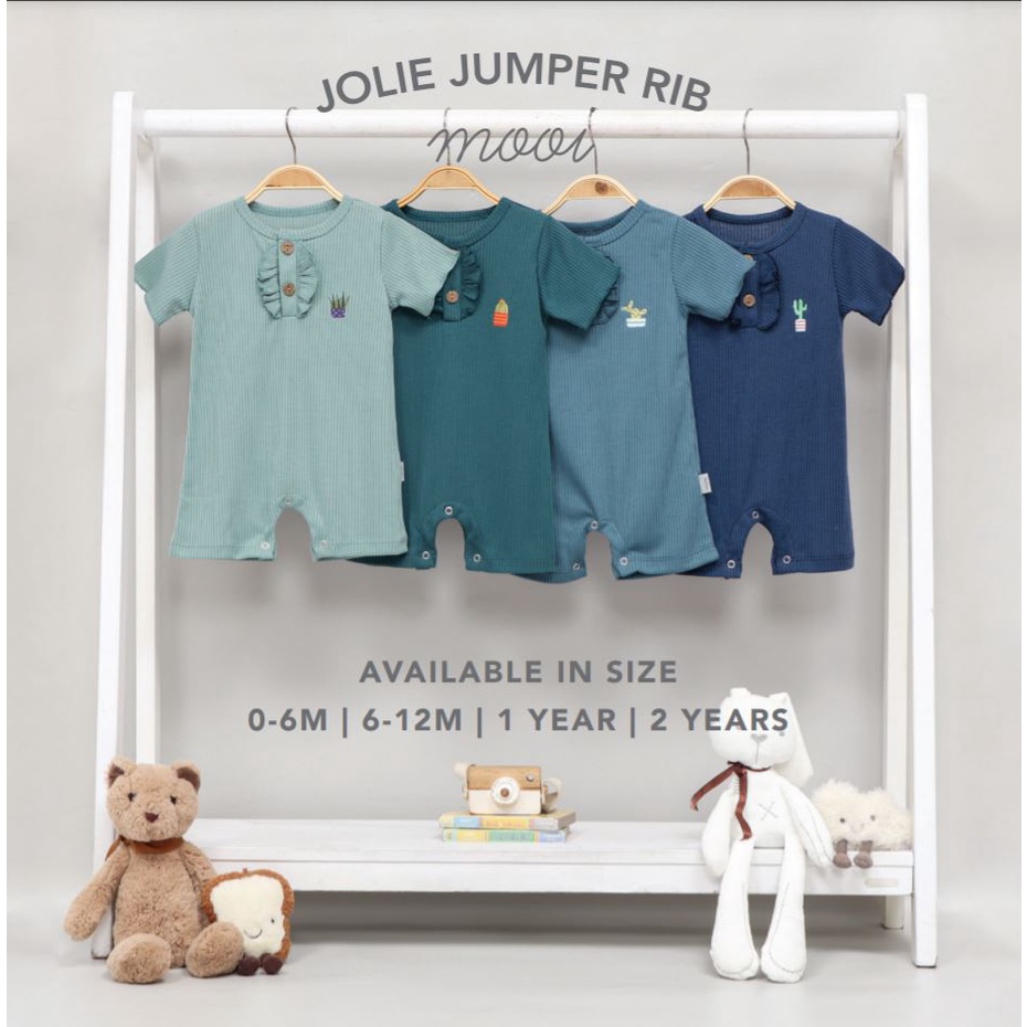 Mooi Jolie JUmper Rib - Jumper Anak / Bodysuit