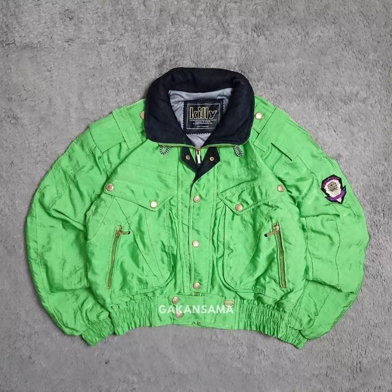 Jaket Vintage Killy Crop Racing Authentic
