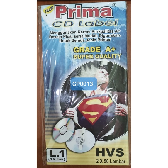 

Label CD-DVD Inkjet Sticker Camel