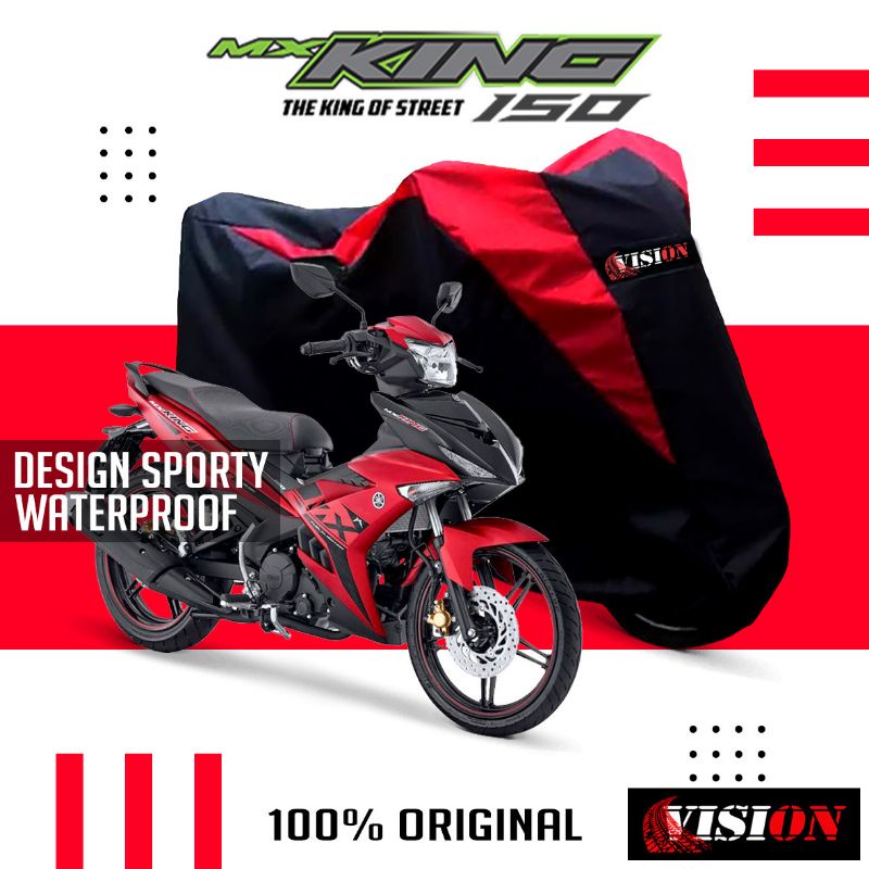Cover motor MX-King Penutup motor MX-KING Selimut motor MX-King Sarung motor MX-King outdoor