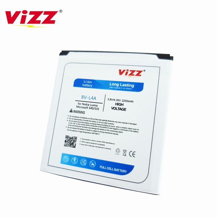 Vizz Battery Batre Baterai Vizz Nokia BVL4A 535 540 Dual 830 BL-L4A BV-L4A BLL4A BL L4A BV L4A