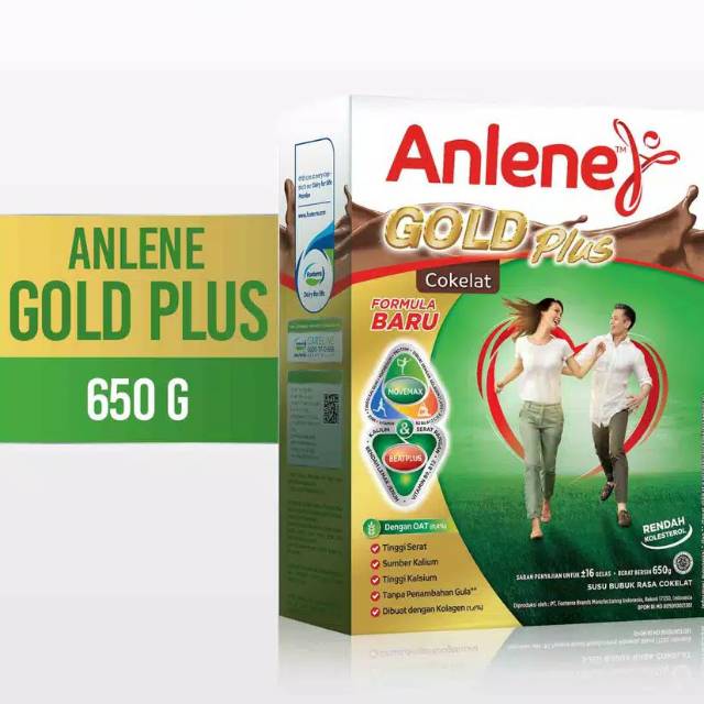 

Anlene Gold 5X Coklat / Vanila / Original 600g