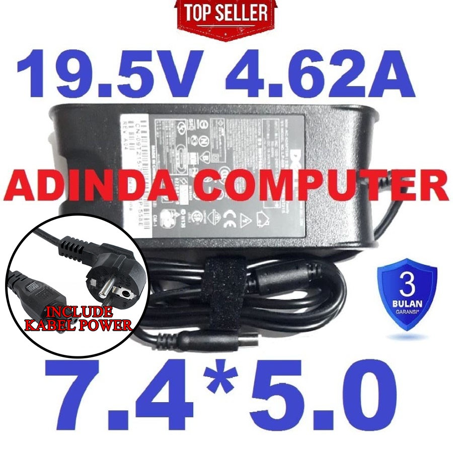 Adaptor Charger Dell Precision M20 M60 M65 M70 ORI Tulang