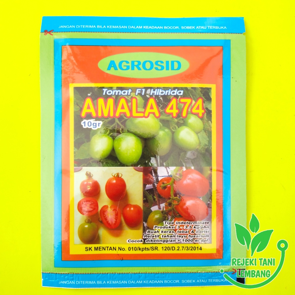 BENIH TOMAT F1 HIBRIDA AMALA 474 ISI 10 GR