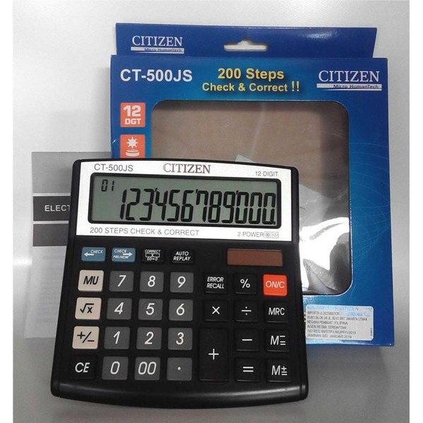 KALKULATOR CITIZEN CT-500JS