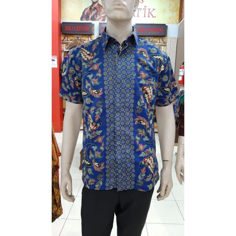 Bali Lestari |PDMS|Batik Pria Lengan Pendek
