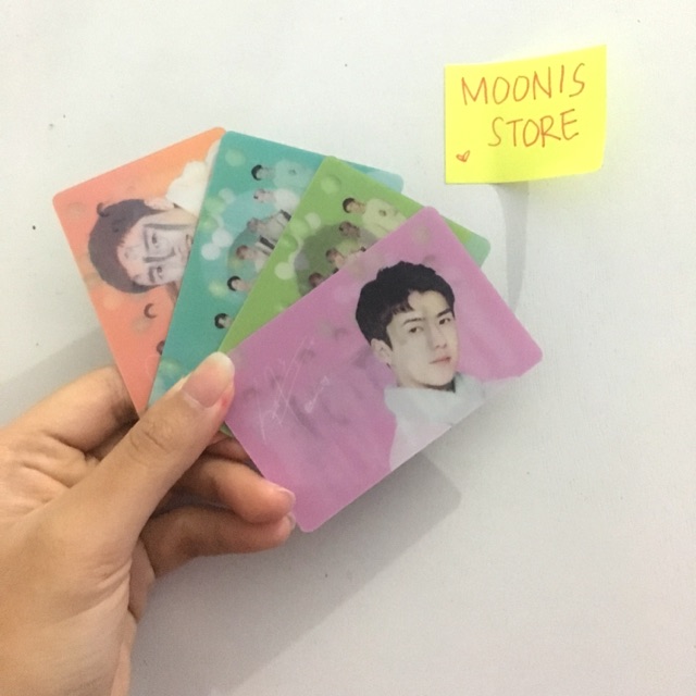 EXO LENTICULAR NATREP PHOTOCARD