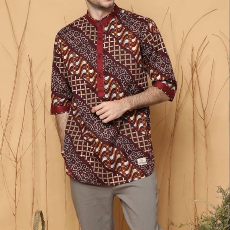 Kurta batik pakistan/gamis pakistan