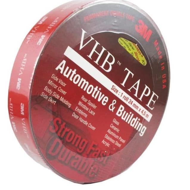 

Baru ADN.in Double Tape 3M VHB 24mm x 4.5mtr Original Super Kuat Super Lengket .,