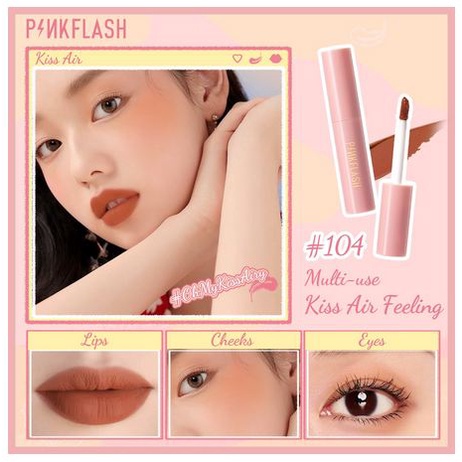 Pinkflash Lip Tint Matte Liquid Lipstick Water