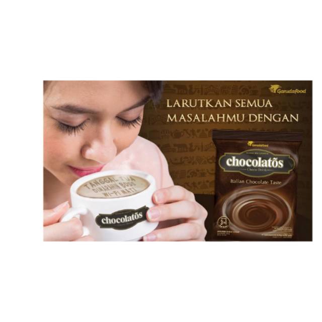 

Chocolatos dark drink bubuk