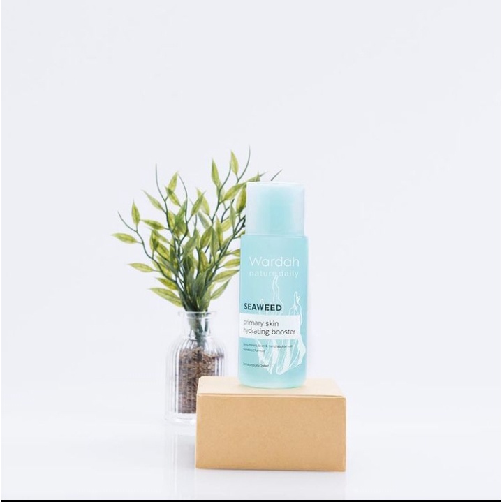✿ELYSABETHME✿ 🅆 🄰 🅁 🄳 🄰 🄷 Wardah Micellar Water Seaweed pembersih makeup bedak waterproof