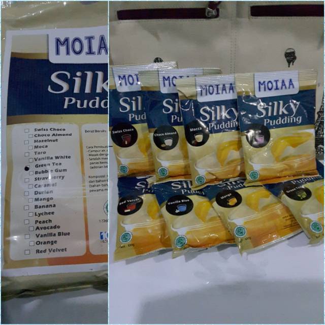 

Silky puding Moiaa/bubuk puding sutra