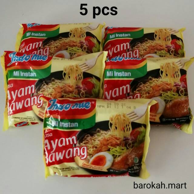 

Indomie Rebus Ayam Bawang isi 5 pcs x 69 gr