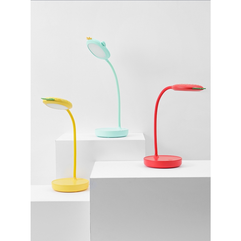 MINISO OFFICIAL  FRUIT SERIES LED TABLE LAMP - EYE PROTECTION TOUCH HZ-Q10, lampu meja miniso / lamp
