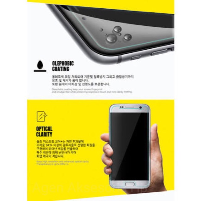 KOREAN Tempered Glass BB Aurora BlackBerry 5.5 inchi Screen Protector 2.5D 9H 0.3mm Anti Gores Kaca